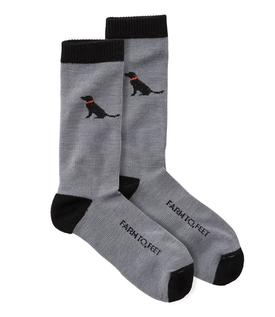 Adults' Farm to Feet Sunderland Crew Socks, Light Cushion | L.L.Bean Latest