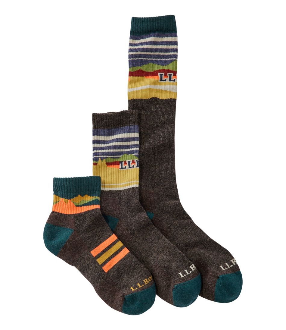 Adults' Katahdin Over the Calf Hiker Socks, Mountain | L.L.Bean Everyday