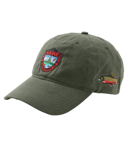 Adults' MIF&W Waxcloth Hat, Brook Trout | L.L.Bean Signature