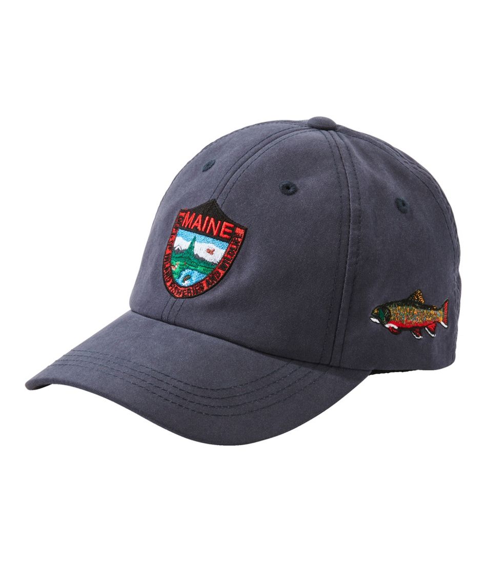 Adults' MIF&W Baseball Cap, Brook Trout | L.L.Bean Everyday