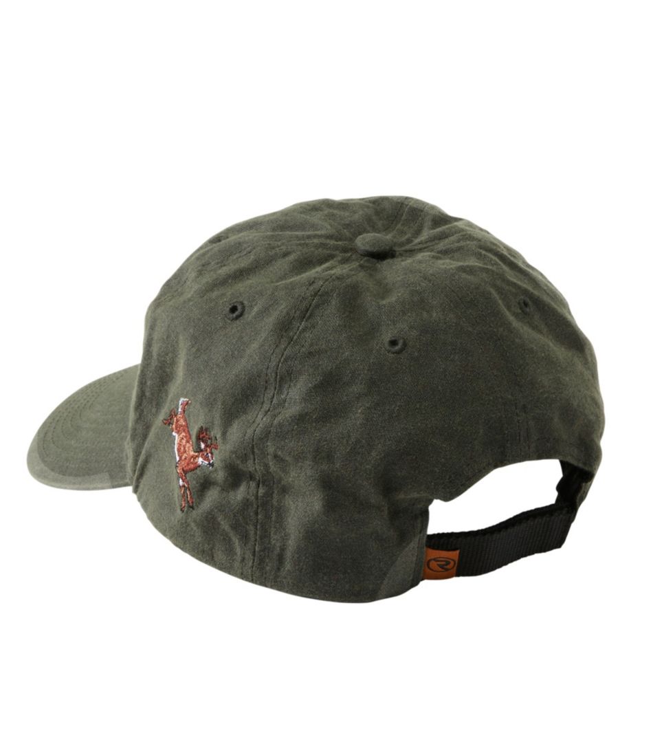 Adults' MIF&W Waxcloth Hat, White-Tailed Deer | L.L.Bean Value