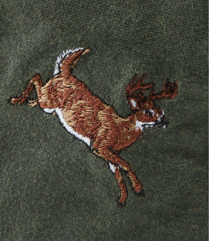 Adults' MIF&W Waxcloth Hat, White-Tailed Deer | L.L.Bean Value