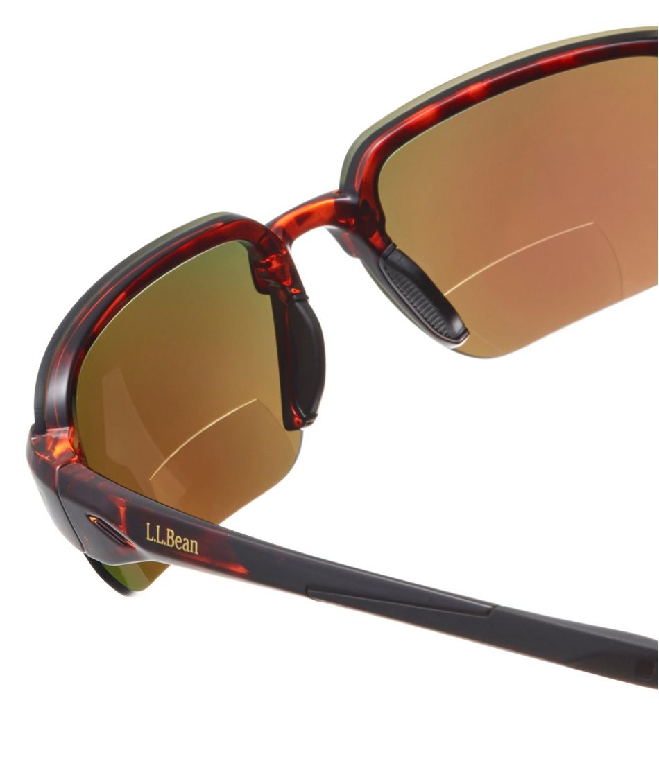 Adults' L.L.Bean Polarized Performance BiFocal Rimless Mirror Sunglasses | L.L.Bean Recommended