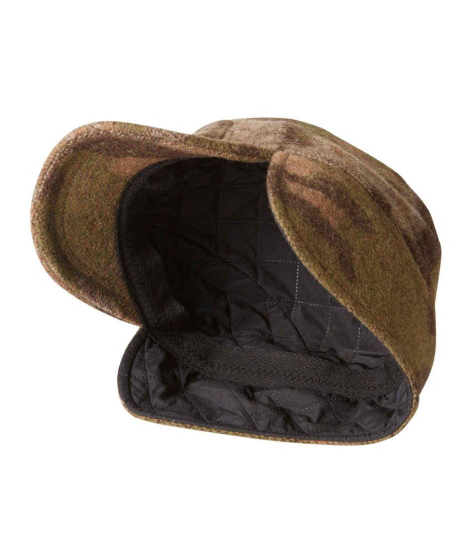 Adults' Maine Guide Wool Cap with PrimaLoft, Camouflage | L.L.Bean Essential