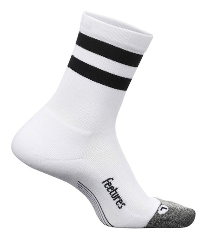 Adults' Feetures Mini Crew Stripe Light Cushion Socks | L.L.Bean Essential