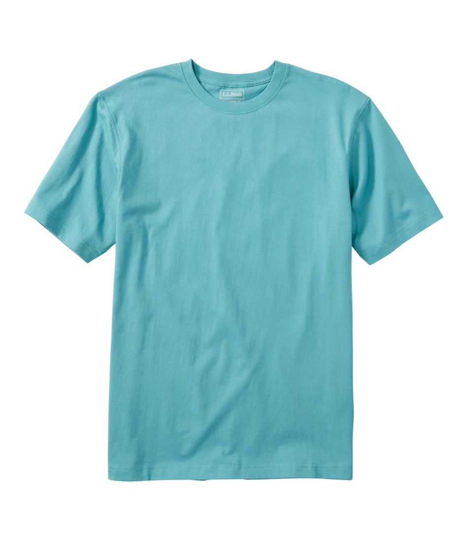 Men's Carefree Unshrinkable Tee, Traditional Fit Short-Sleeve | L.L.Bean Latest
