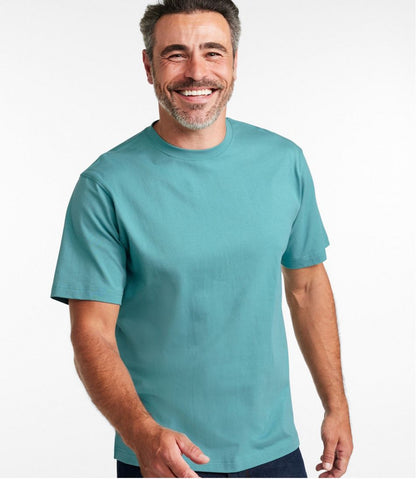 Men's Carefree Unshrinkable Tee, Traditional Fit Short-Sleeve | L.L.Bean Latest
