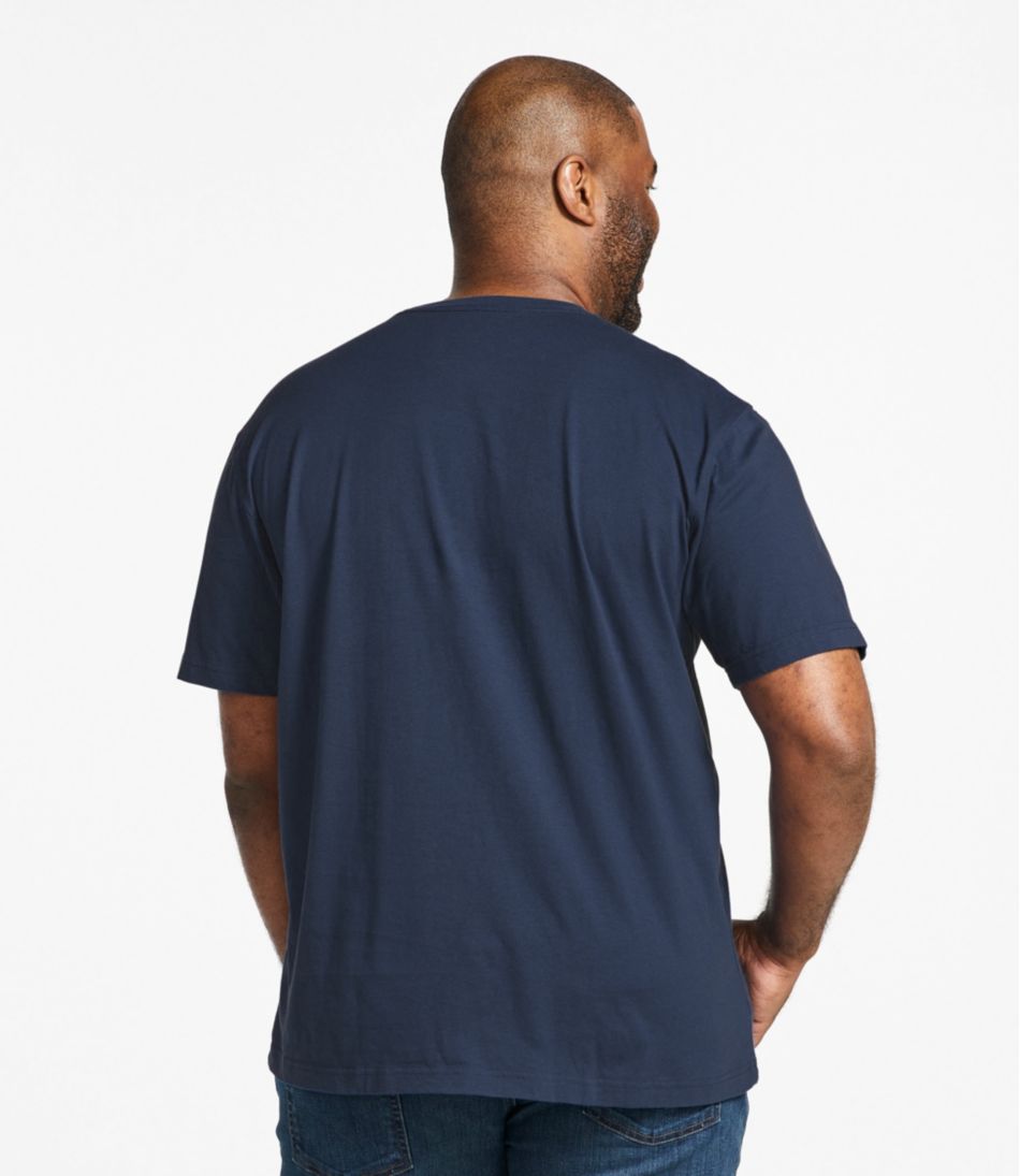 Men's Carefree Unshrinkable Tee, Traditional Fit Short-Sleeve | L.L.Bean Latest