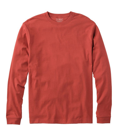 Men's Carefree Unshrinkable Tee, Traditional Fit, Long-Sleeve | L.L.Bean Featured