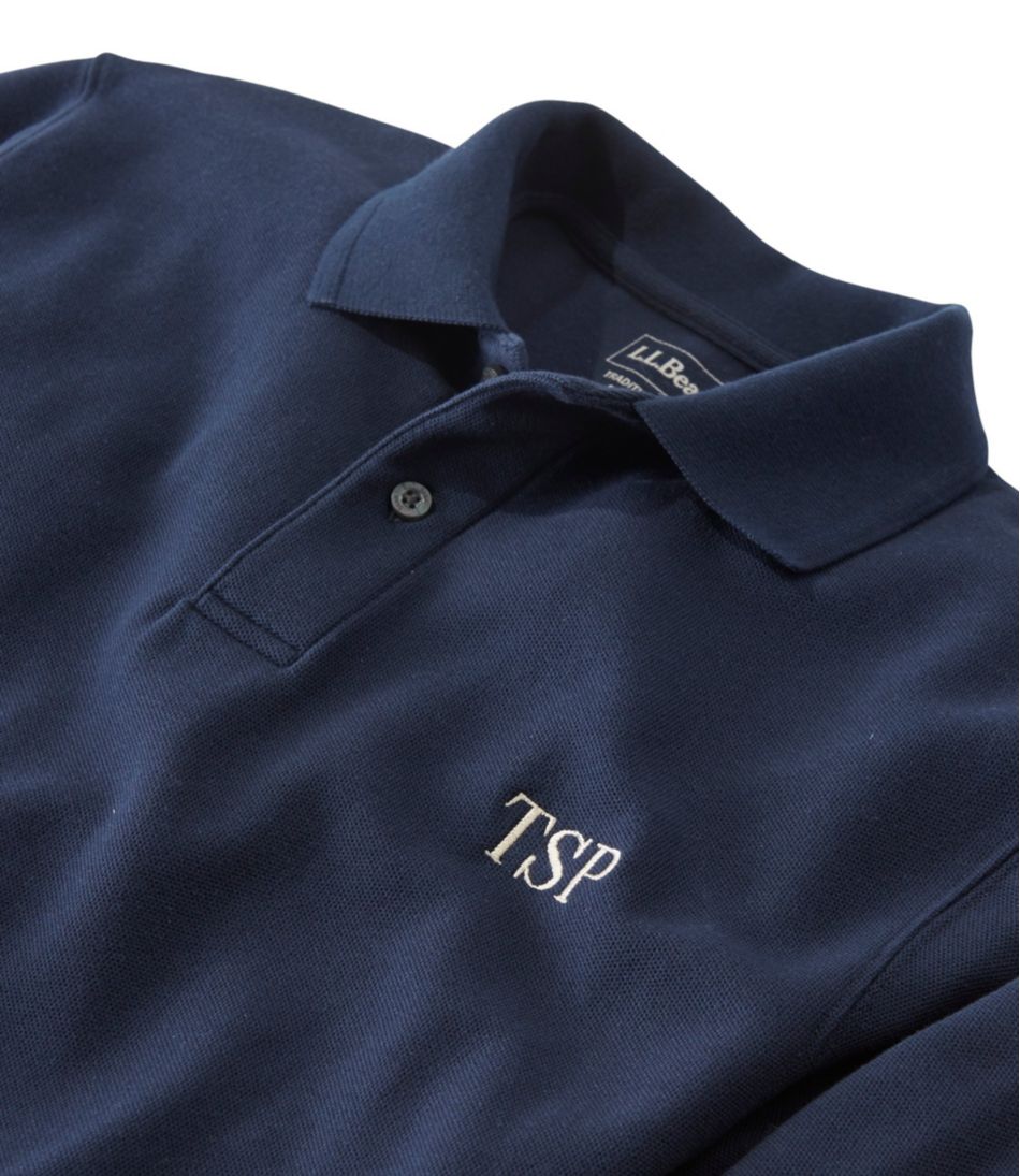 Men's Premium Double L® Polo, Long-Sleeve Without Pocket | L.L.Bean Popular
