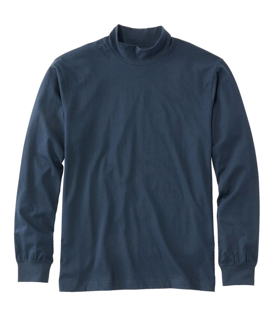 Men's Carefree Unshrinkable Mockneck Shirt | L.L.Bean Trending