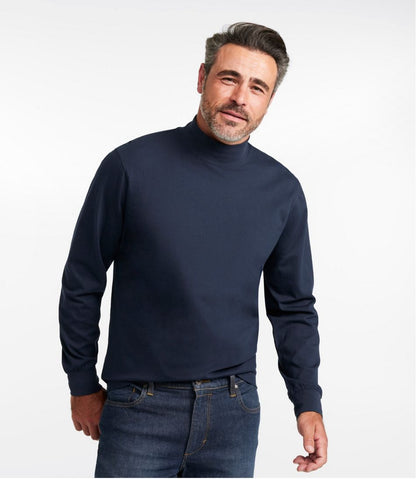 Men's Carefree Unshrinkable Mockneck Shirt | L.L.Bean Trending