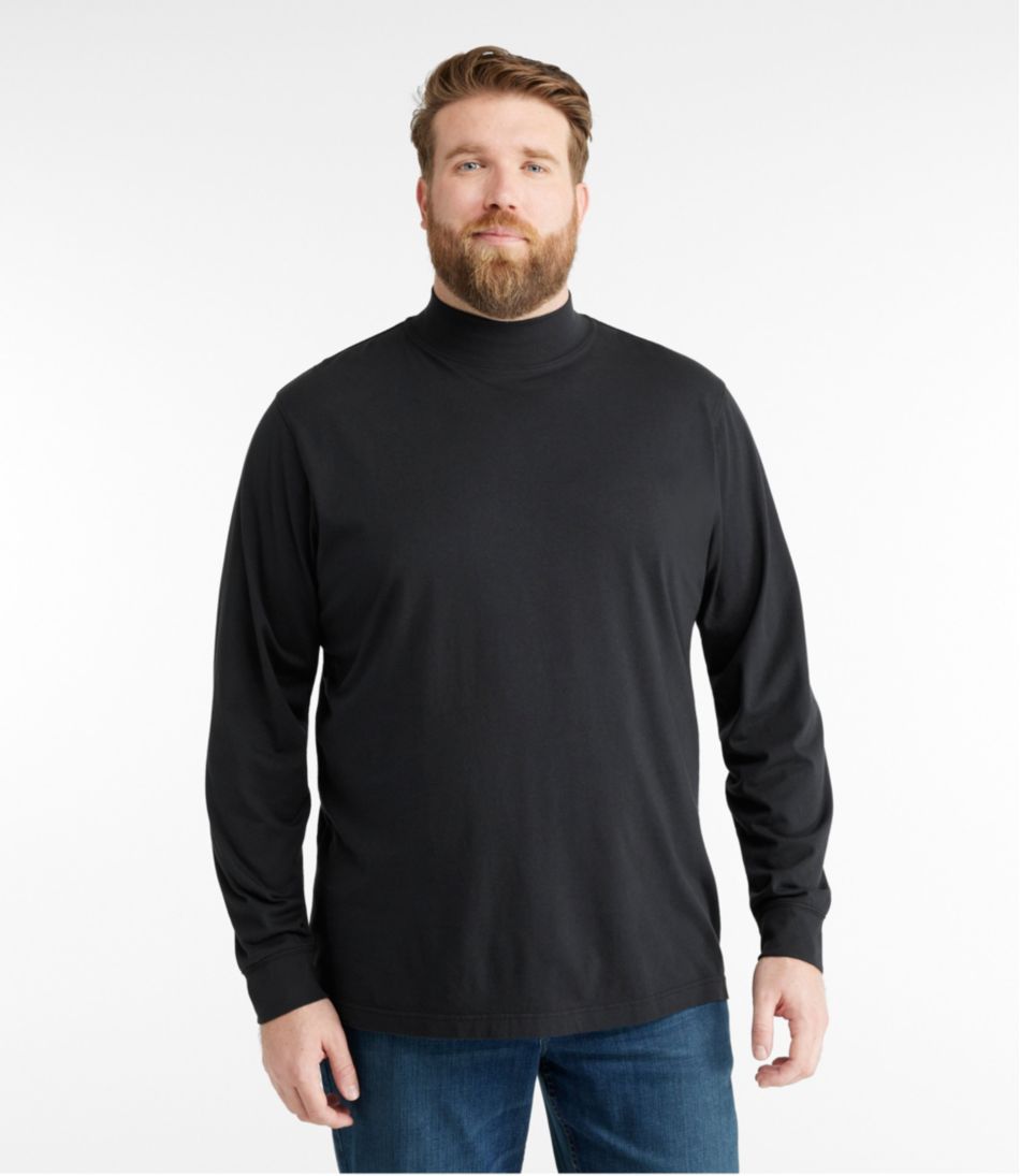 Men's Carefree Unshrinkable Mockneck Shirt | L.L.Bean Trending