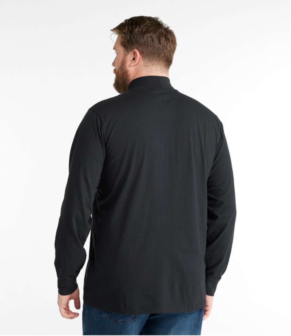 Men's Carefree Unshrinkable Mockneck Shirt | L.L.Bean Trending