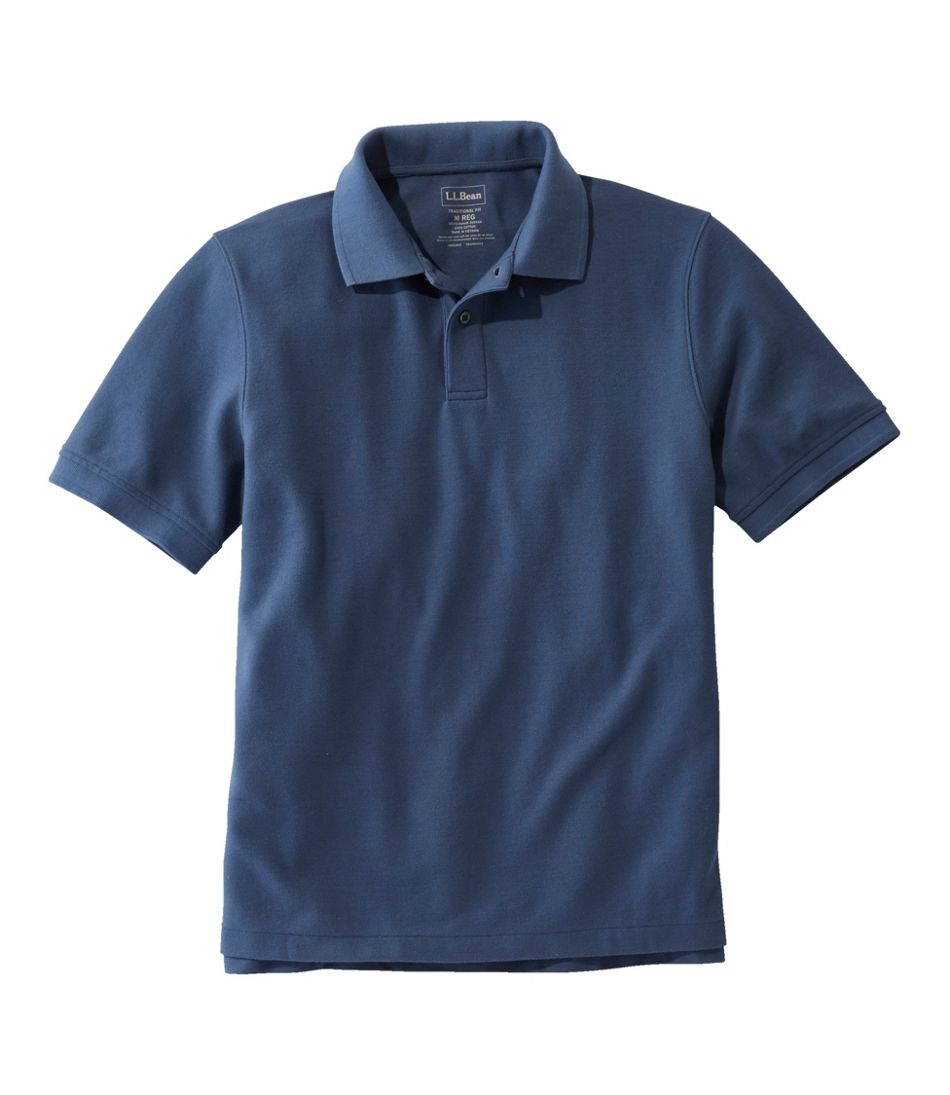 Men's Premium Double L® Polo Banded, Short-Sleeve Without Pocket | L.L.Bean Classic