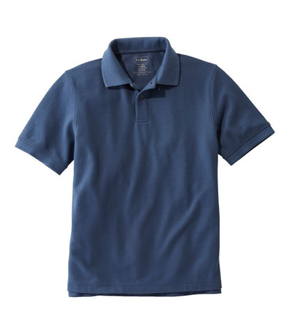 Men's Premium Double L® Polo Banded, Short-Sleeve Without Pocket | L.L.Bean Classic