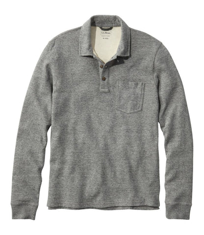 Men's Washed Cotton Double-Knit Polo, Long-Sleeve | L.L.Bean Latest