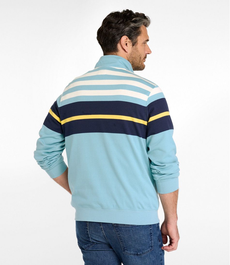 Men's Bean's Vintage Soft Rugby, Mockneck, Chest Stripe | L.L.Bean Featured