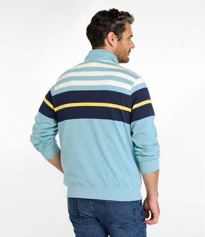 Men's Bean's Vintage Soft Rugby, Mockneck, Chest Stripe | L.L.Bean Featured