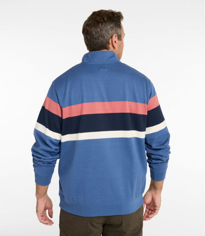 Men's Bean's Vintage Soft Rugby, Mockneck, Chest Stripe | L.L.Bean Featured