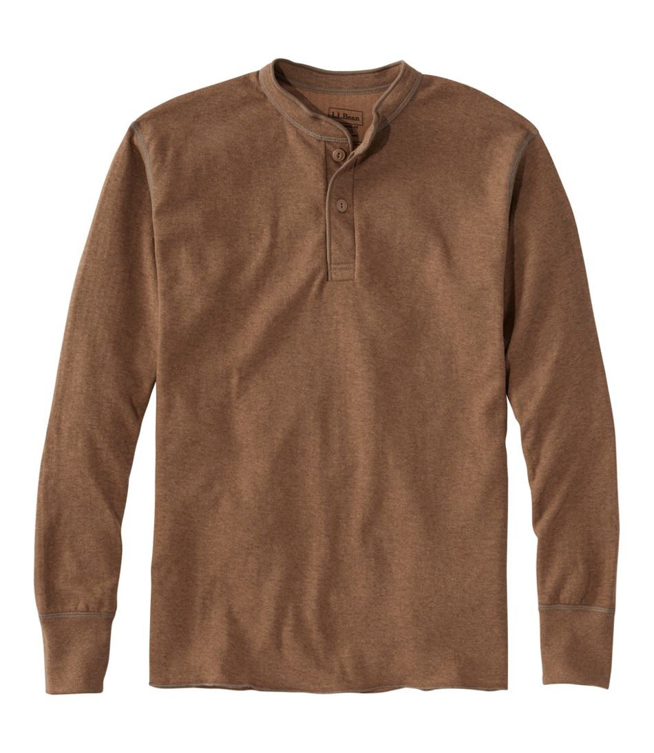 Men's Two-Layer River Driver's Shirt®, Traditional Fit Henley | L.L.Bean Popular