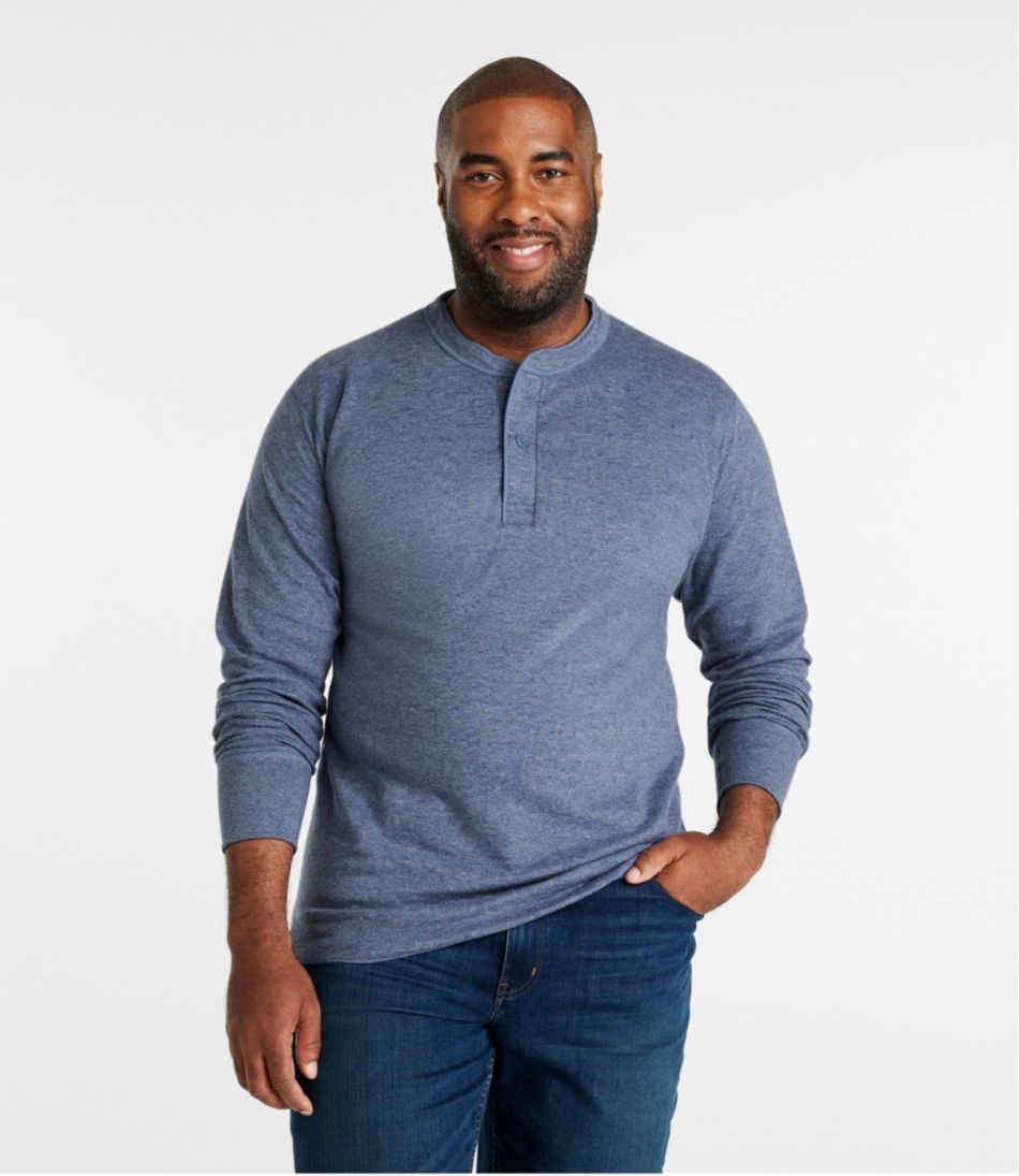 Men's Two-Layer River Driver's Shirt®, Traditional Fit Henley | L.L.Bean Popular
