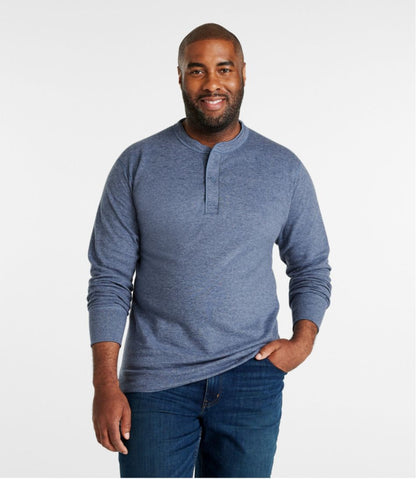 Men's Two-Layer River Driver's Shirt®, Traditional Fit Henley | L.L.Bean Popular