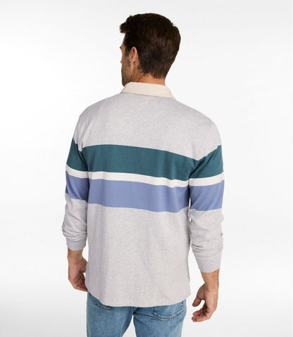 Men's Bean's Vintage Soft Rugby, Chest Stripe | L.L.Bean Trending