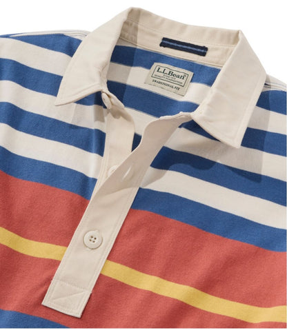 Men's Bean's Vintage Soft Rugby, Chest Stripe | L.L.Bean Trending