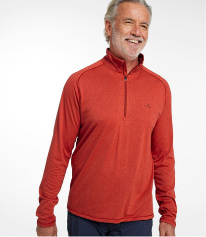 Men's Bean's Access Trail Tee, Quarter-Zip | L.L.Bean Recommended
