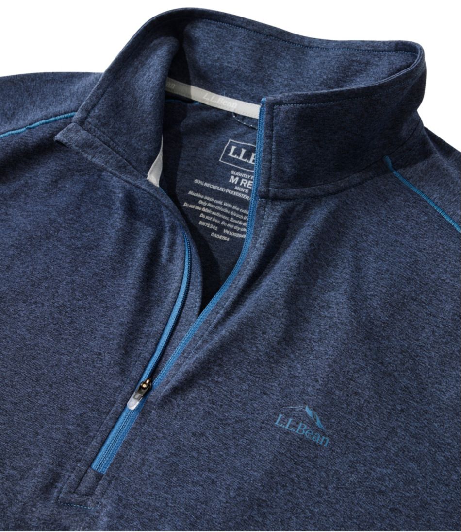 Men's Bean's Access Trail Tee, Quarter-Zip | L.L.Bean Recommended
