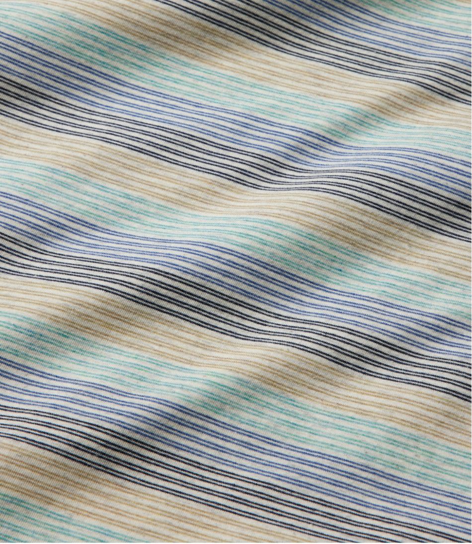 Men's Comfort Stretch Performance® Pima Polo, Short-Sleeve, Stripe | L.L.Bean Everyday