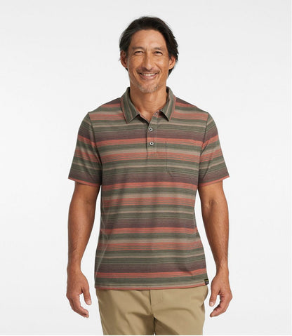 Men's Everyday SunSmart® Polo 2.0, Short-Sleeve Stripe | L.L.Bean Value