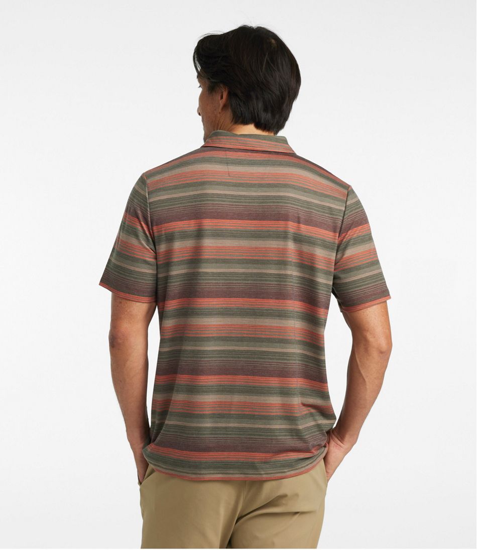 Men's Everyday SunSmart® Polo 2.0, Short-Sleeve Stripe | L.L.Bean Value
