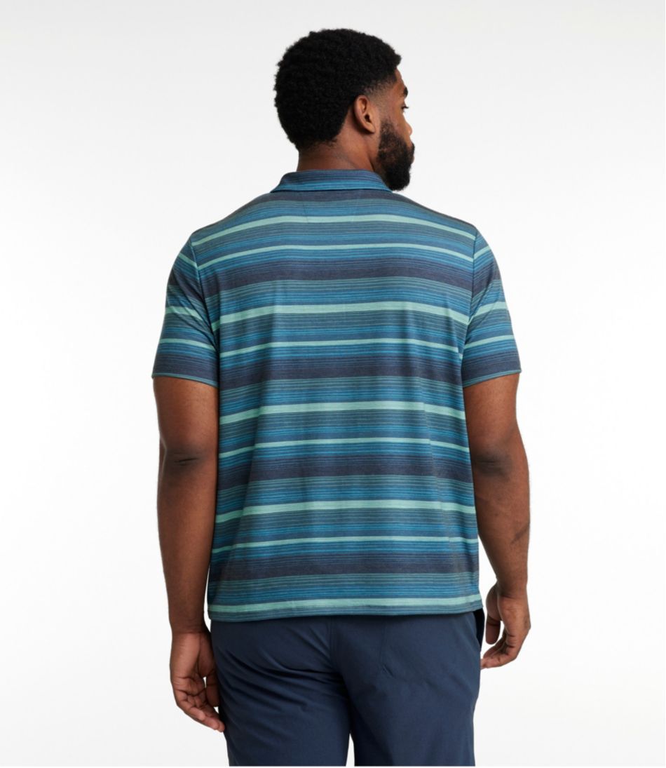 Men's Everyday SunSmart® Polo 2.0, Short-Sleeve Stripe | L.L.Bean Value