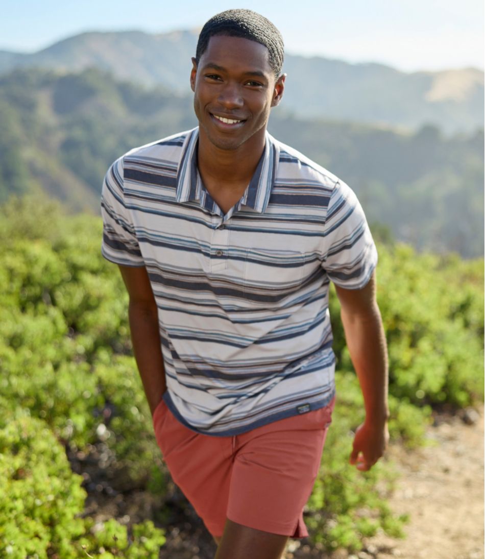 Men's Everyday SunSmart® Polo 2.0, Short-Sleeve Stripe | L.L.Bean Value