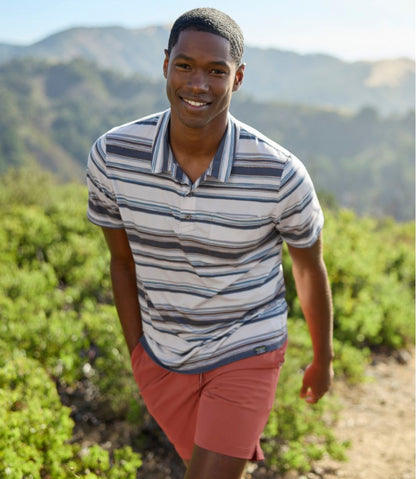 Men's Everyday SunSmart® Polo 2.0, Short-Sleeve Stripe | L.L.Bean Value