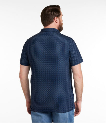 Men's Comfort Stretch Performance® Party Polo, Slightly Fitted, Short-Sleeve, Print | L.L.Bean Great Value