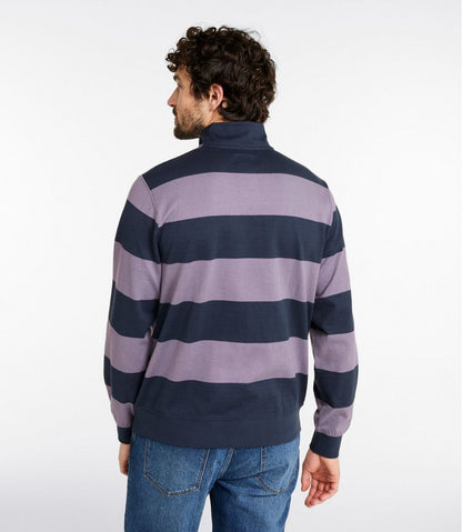 Men's Bean's Vintage Soft Rugby, Mockneck, Stripe | L.L.Bean Latest