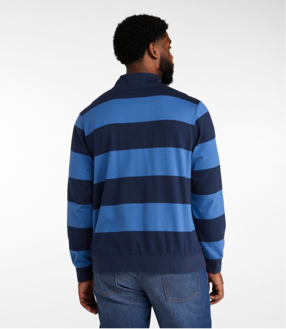 Men's Bean's Vintage Soft Rugby, Mockneck, Stripe | L.L.Bean Latest