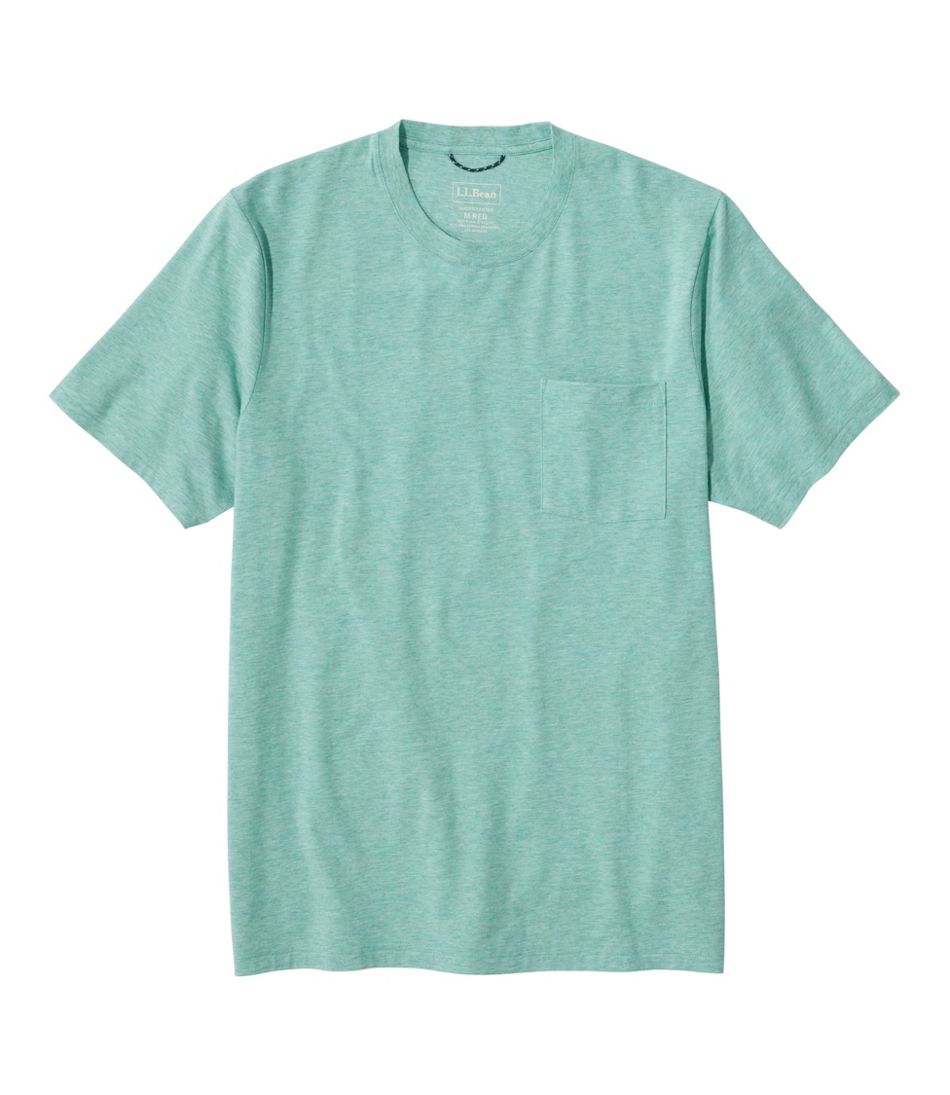 Men's Comfort Stretch Performance® Pima Pocket Tee, Short-Sleeve | L.L.Bean Featured