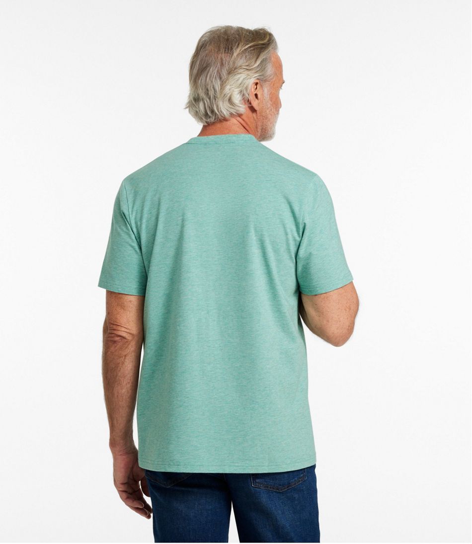 Men's Comfort Stretch Performance® Pima Pocket Tee, Short-Sleeve | L.L.Bean Featured