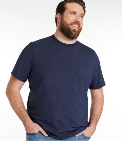 Men's Comfort Stretch Performance® Pima Pocket Tee, Short-Sleeve | L.L.Bean Featured