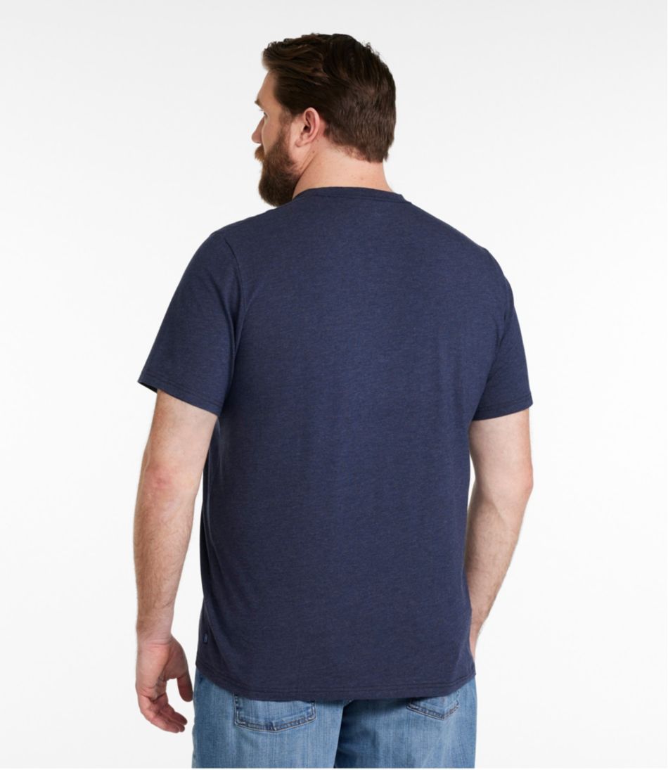 Men's Comfort Stretch Performance® Pima Pocket Tee, Short-Sleeve | L.L.Bean Featured