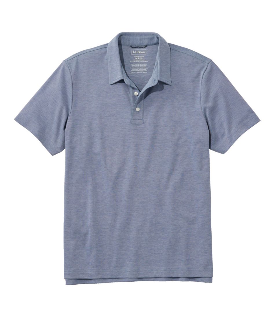 Men's Comfort Stretch Performance® Polo, Short-Sleeve, Slightly Fitted | L.L.Bean Best Seller
