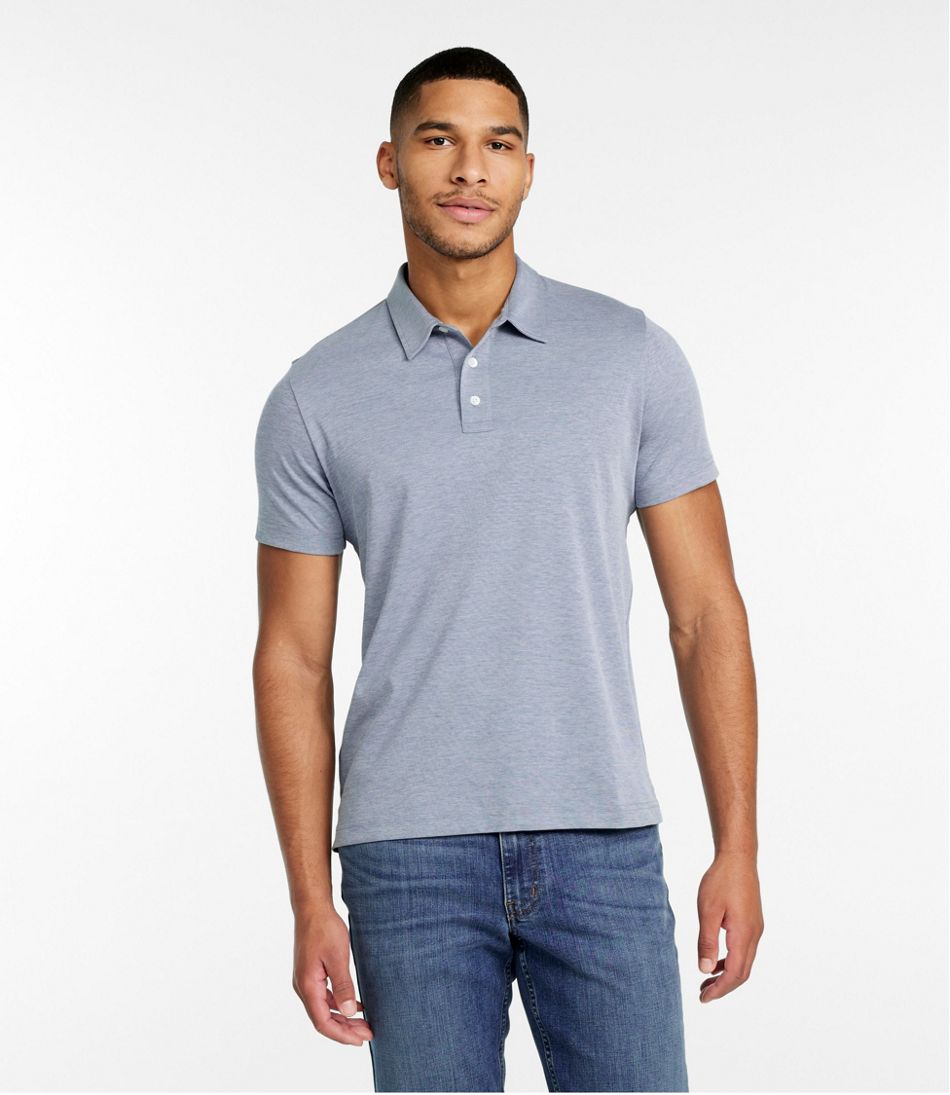 Men's Comfort Stretch Performance® Polo, Short-Sleeve, Slightly Fitted | L.L.Bean Best Seller