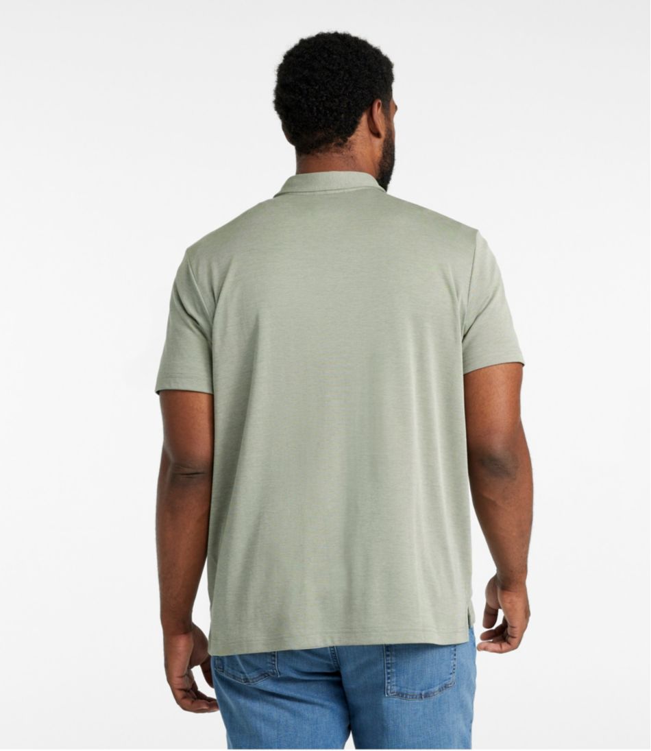 Men's Comfort Stretch Performance® Polo, Short-Sleeve, Slightly Fitted | L.L.Bean Best Seller