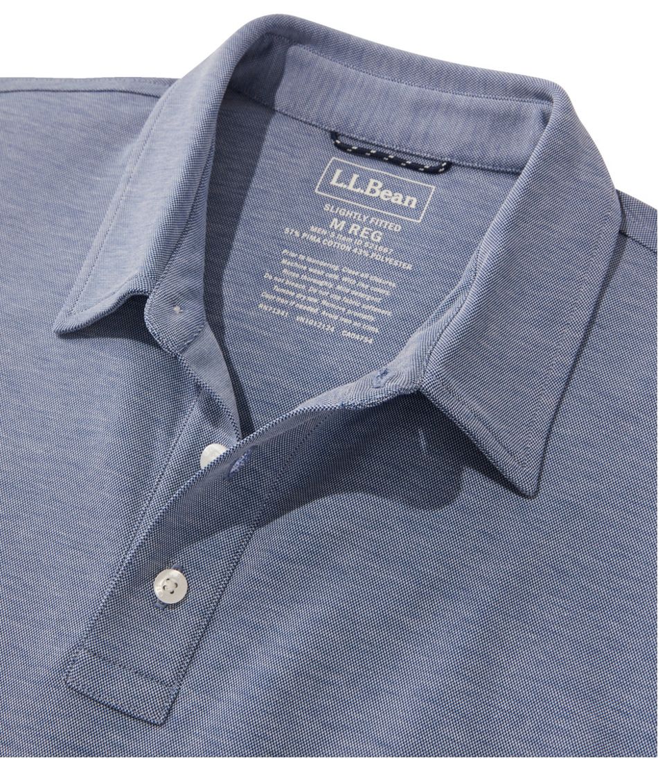Men's Comfort Stretch Performance® Polo, Short-Sleeve, Slightly Fitted | L.L.Bean Best Seller