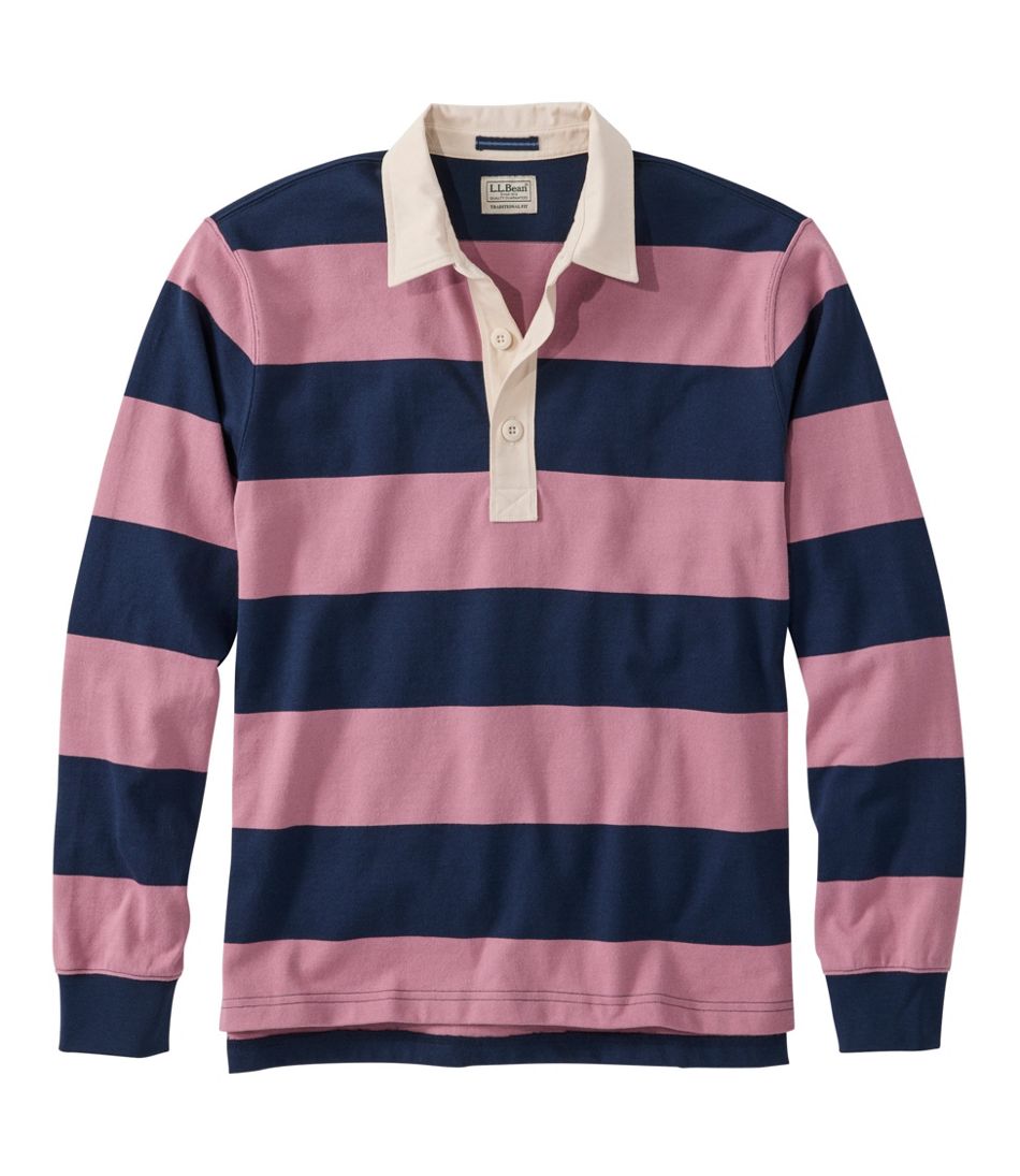 Men's Bean's Vintage Soft Rugby, Stripe | L.L.Bean Classic