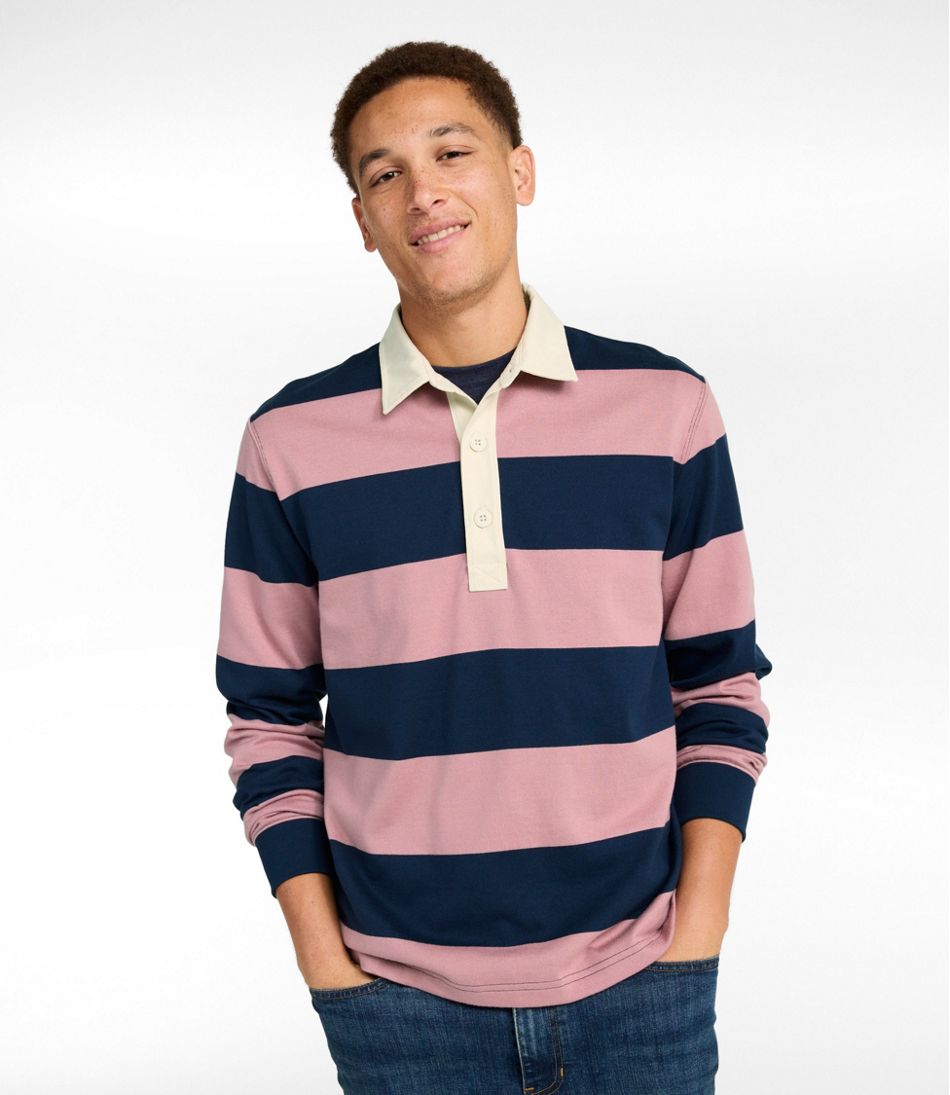 Men's Bean's Vintage Soft Rugby, Stripe | L.L.Bean Classic